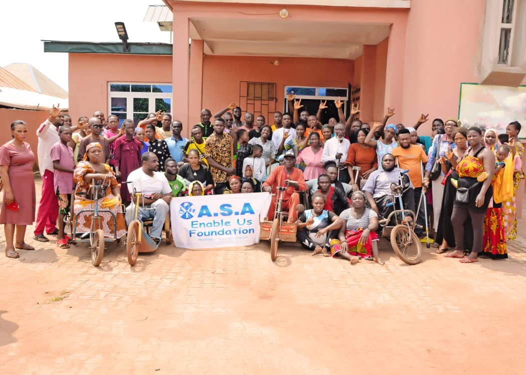 Read more about the article ASA Enableus FoundationBeneficiaries @ASAEnableUsFoundation Empowerment Program Maiduguri, Kano, Borno, Benua, States Nigeria